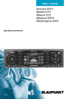 Blaupunkt Madrid-C-70 - Owners Manual